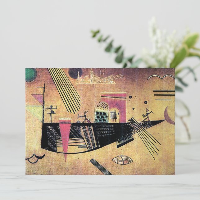 Kandinsky - Capricious, famous painting, (Standing Front)