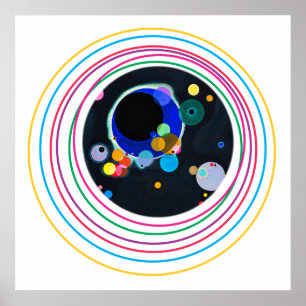 Kandinsky Circles Poster