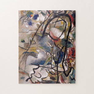Kandinsky Claasical Abstract Art Painting Jigsaw Puzzle