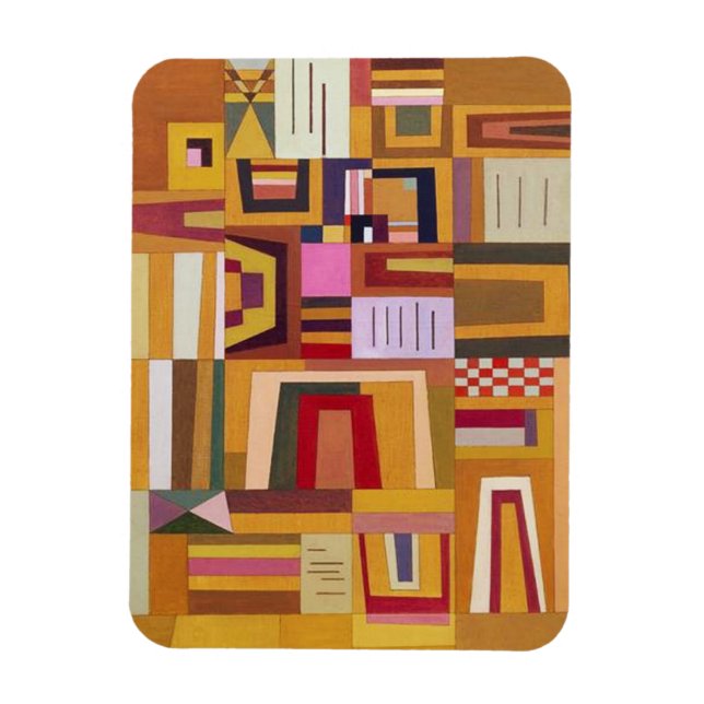 Kandinsky Compensation Rose Magnet (Vertical)