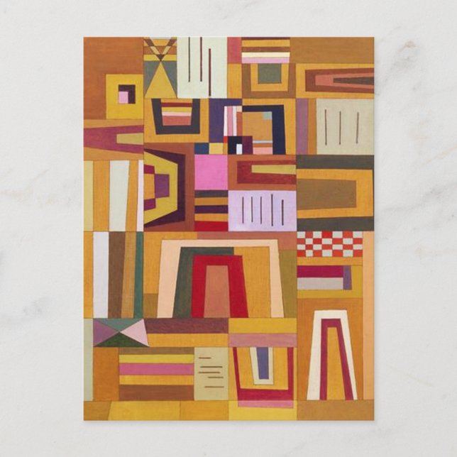 Kandinsky Compensation Rose Postcard (Front)