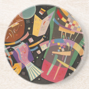 Kandinsky Composition 10 Abstract Painting Coaster