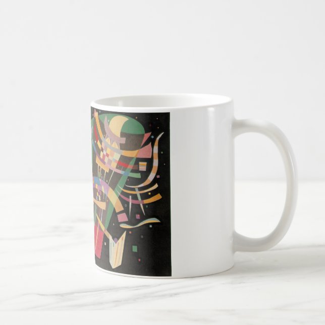 Kandinsky Composition 10 Abstract Painting Coffee Mug (Right)