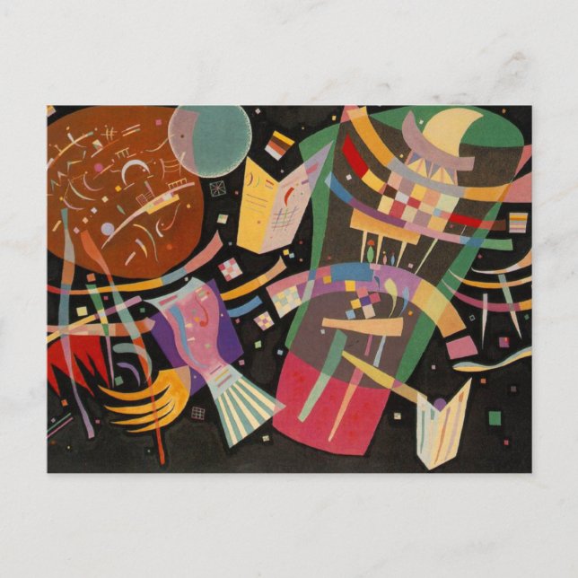 Kandinsky Composition 10 Abstract Painting Postcard (Front)