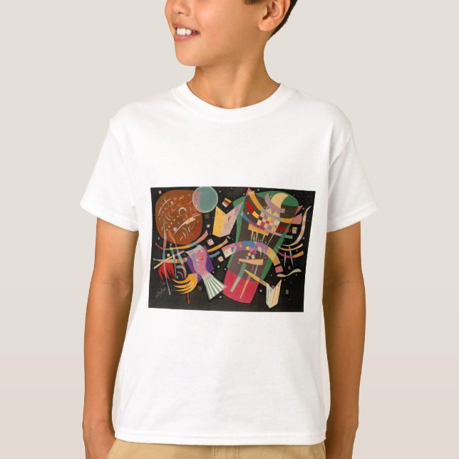 Kandinsky Composition 10 Abstract Painting T-Shirt (Front)