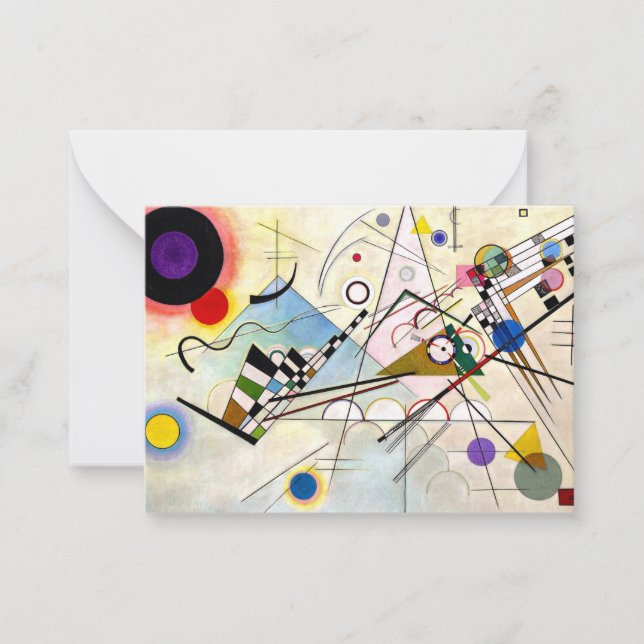Kandinsky Composition 8 Card (Front)