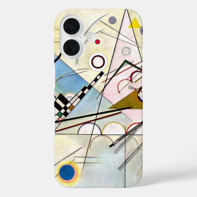 Kandinsky Composition 8 Case-Mate iPhone Case (Back)