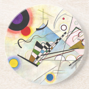 Kandinsky Composition 8 Coaster