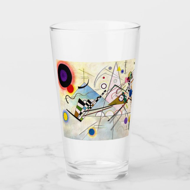 Kandinsky Composition 8 Glass (Front)