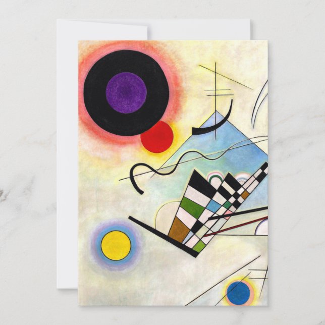 Kandinsky Composition 8 Holiday Card (Front)
