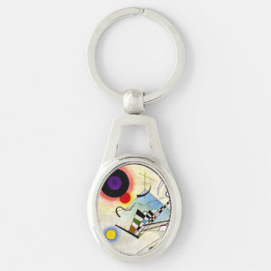 Kandinsky Composition 8 Key Ring