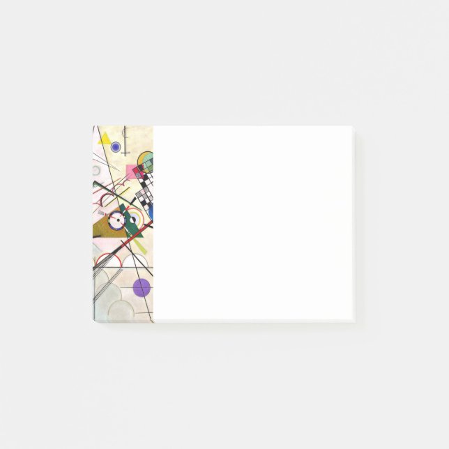 Kandinsky Composition 8 Post-it Notes (Front)