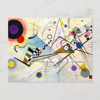 Kandinsky Composition 8 Postcard