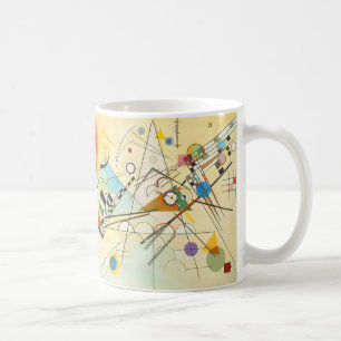 Kandinsky Composition 8 Vintage Geometric Art Mug