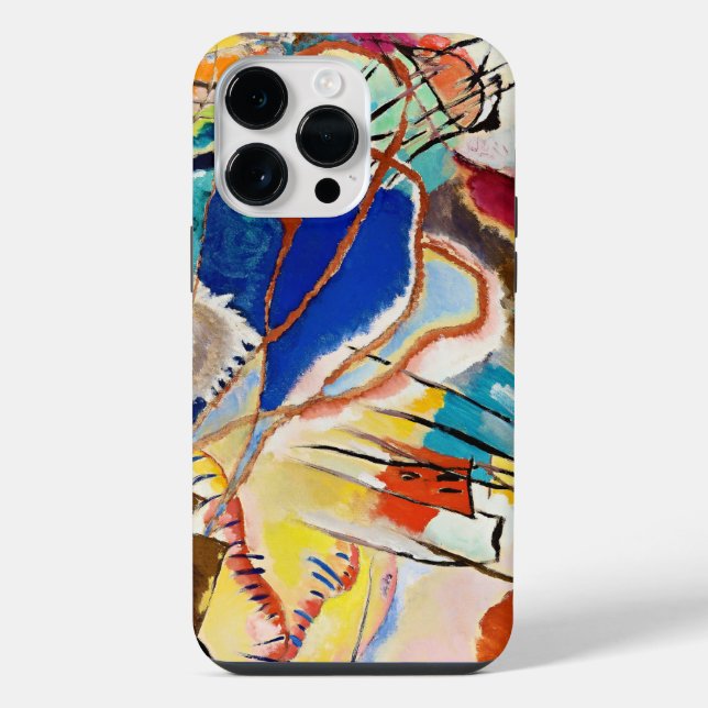 Kandinsky Composition Abstract Art iPhone Case (Back)