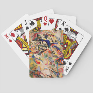 Kandinsky Composition Abstract Painting Playing Cards