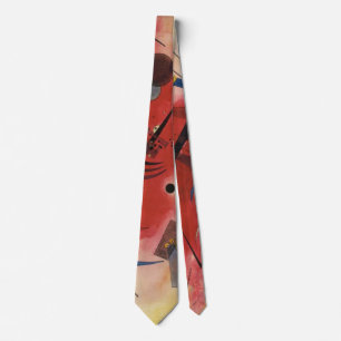 Kandinsky Composition Abstract Painting Tie