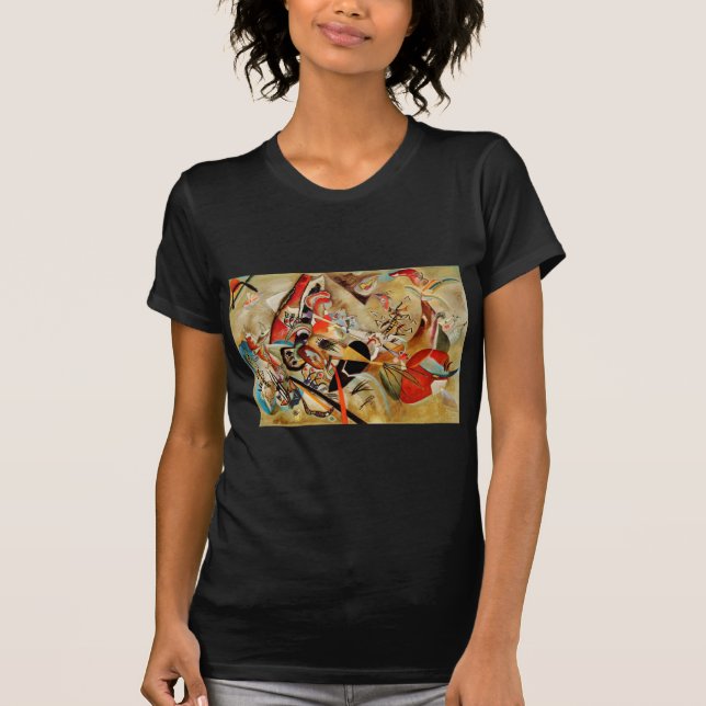 Kandinsky Composition Abstract T-Shirt (Front)