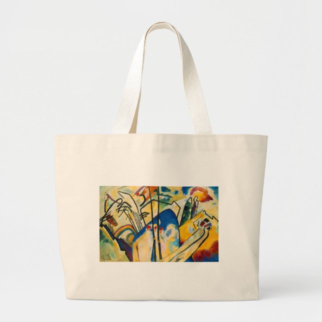 Kandinsky Composition IV Large Tote Bag (Front)