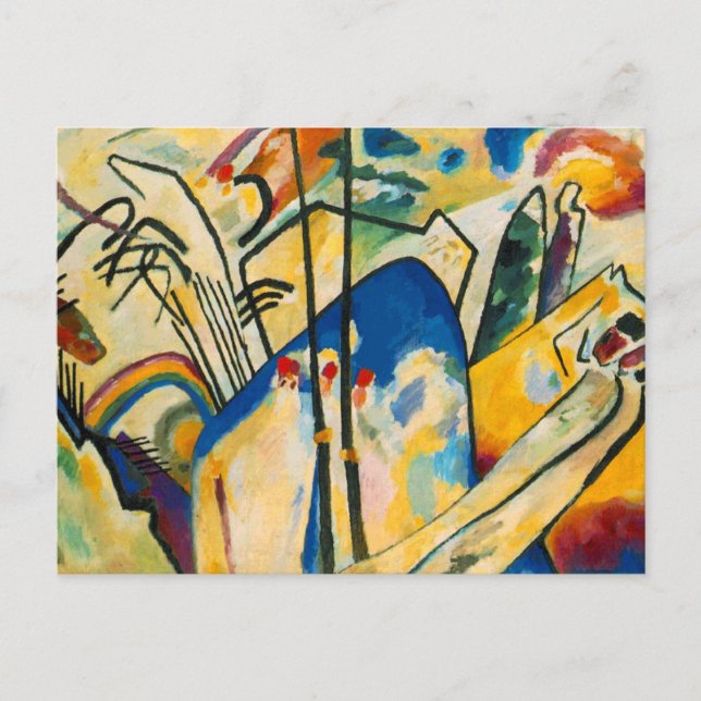 Kandinsky Composition IV Postcard (Front)