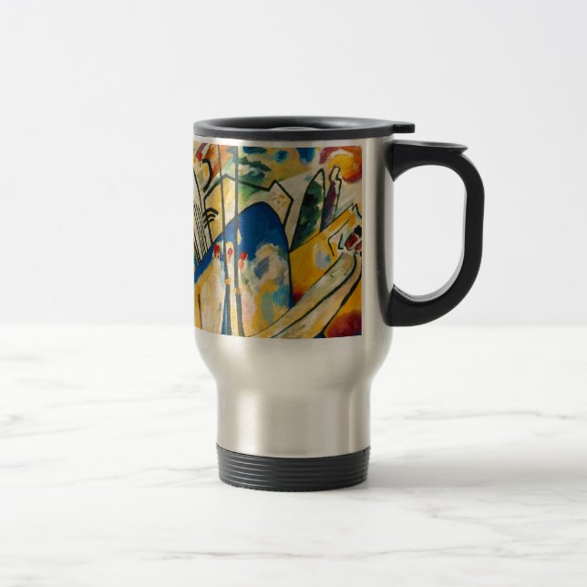 Kandinsky Composition IV Travel Mug (Right)