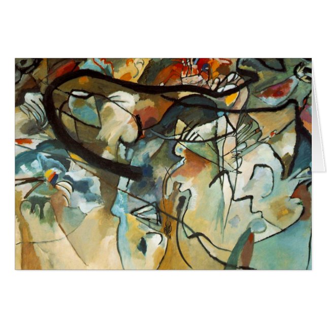 Kandinsky Composition V Abstract Painting (Front Horizontal)
