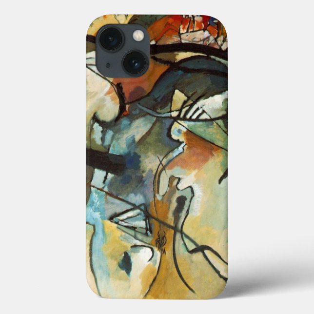 Kandinsky Composition V Abstract Painting Case-Mate iPhone Case (Back)
