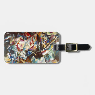 Kandinsky Composition VI Abstract Painting Luggage Tag