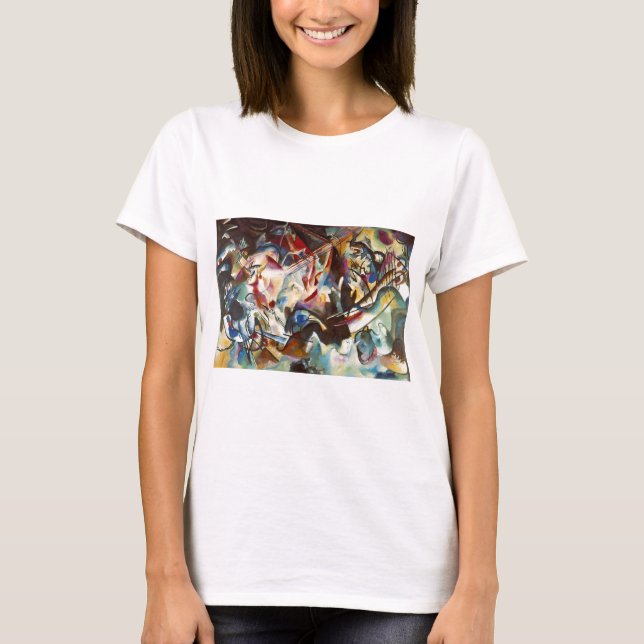 Kandinsky Composition VI Abstract Painting T-Shirt (Front)