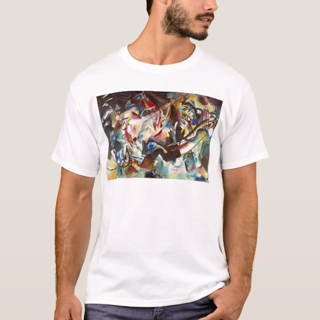 Kandinsky Composition VI Abstract Painting T-Shirt (Front)