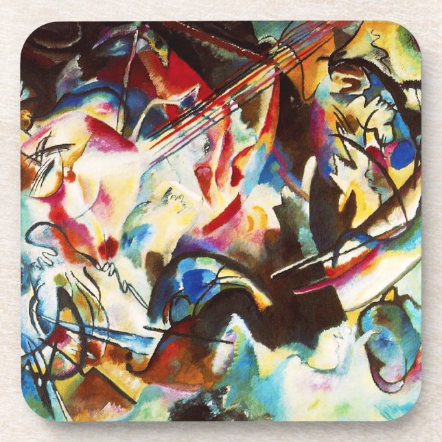 Kandinsky Composition VI Coaster (Front)