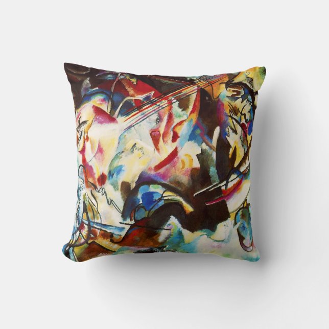 Kandinsky Composition VI Pillow (Front)