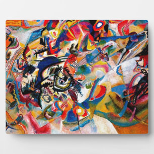 Kandinsky Composition VII Abstract Painting Plaque
