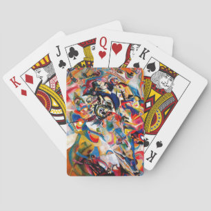 Kandinsky Composition VII Abstract Painting Playing Cards