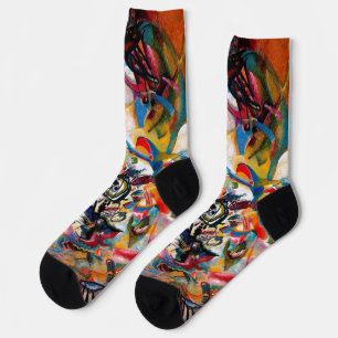 Kandinsky Composition VII Abstract Painting Socks