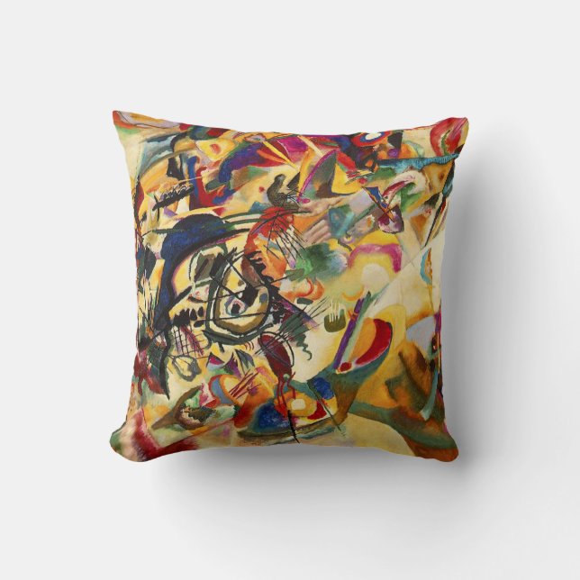 Kandinsky Composition VII Pillow (Front)