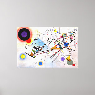 KANDINSKY - COMPOSITION VIII - 1923 - Bauhaus - Canvas Print