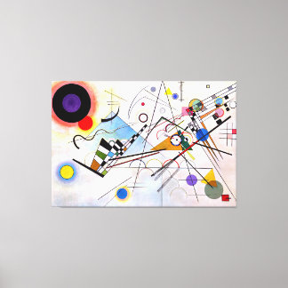 KANDINSKY - COMPOSITION VIII - 1923 - Bauhaus - Canvas Print