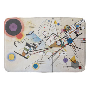 Kandinsky Composition VIII Abstract Art Bath Mat