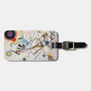 Kandinsky Composition VIII Abstract Art Luggage Tag