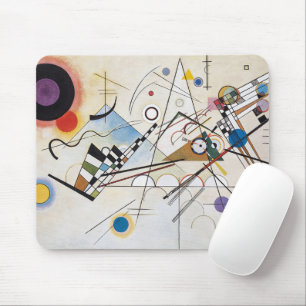 Kandinsky Composition VIII Abstract Art Mouse Mat