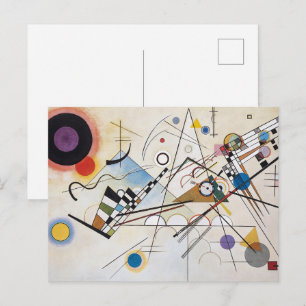 Kandinsky Composition VIII Abstract Art Postcard