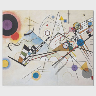 Kandinsky Composition VIII Abstract Art Wrapping Paper