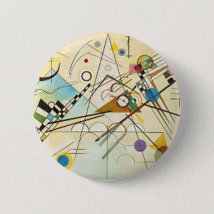 Kandinsky Composition VIII Button