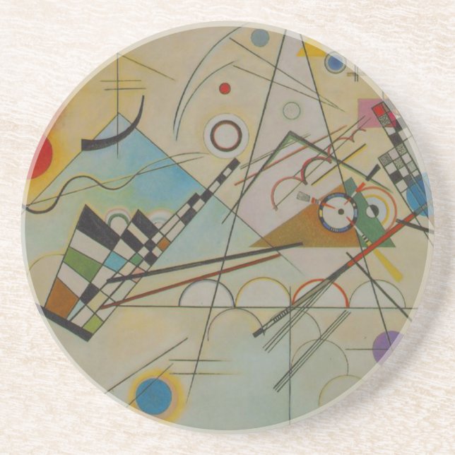 Kandinsky Composition VIII Coaster (Front)