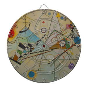 Kandinsky Composition VIII Dartboard