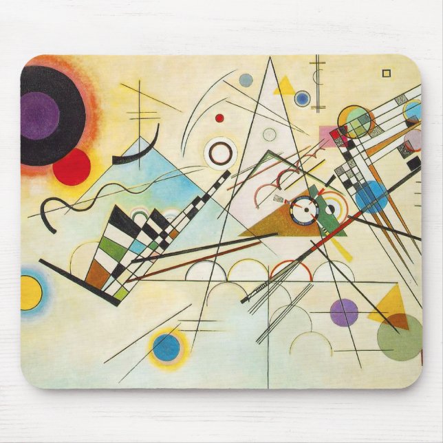 Kandinsky Composition VIII Mouse Pad (Front)