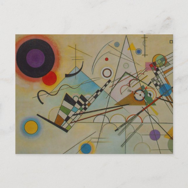 Kandinsky Composition VIII Postcard (Front)