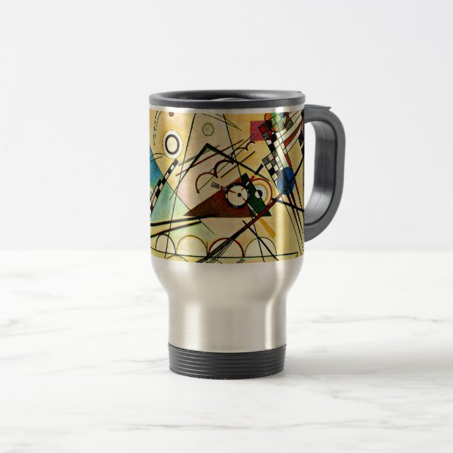 Kandinsky - Composition VIII Travel Mug (Front Right)