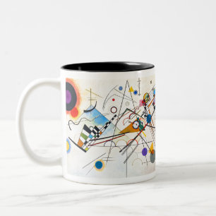 Kandinsky Composition VIII Two-Tone Coffee Mug